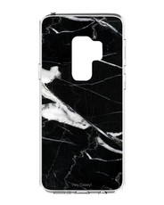 Hey Casey! Protective Case for Samsung S9 Plus - Black Ice Marble