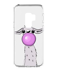 Hey Casey! Protective Case for Samsung S9 Plus - Bubblegum Llama