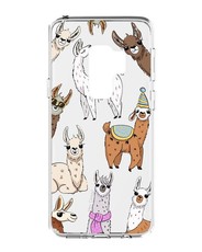 Hey Casey! Protective Case for Samsung S9 Plus - Llama Party