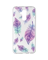 Hey Casey! Slim Fit Gel Case for Huawei Mate 20 Lite - Rainbow Feathers