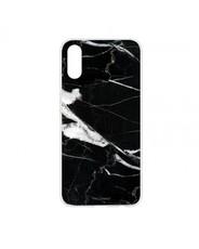 Hey Casey! Slim Fit Gel Case for Huawei P20 - Black Ice Marble