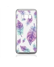 Hey Casey! Slim Fit Gel Case for Samsung S8 - Rainbow Feathers