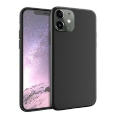 iPhone 11 Slim Fit Shockproof Anti-Fingerprint Case - Black