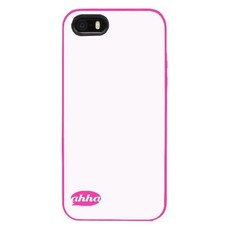 iPhone 5/5S/SE Soft Case Lulla Ahha - White/Pink