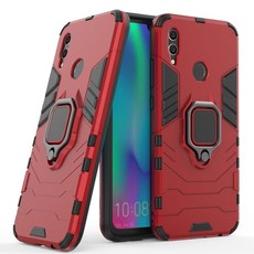 Kickstand Ring Tiger Armor Case for Honor 10 Lite Red