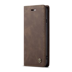 Magnetic Wallet Phone Case for iPhone 7 & 8 - Coffee