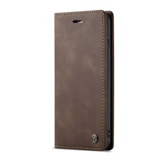 Magnetic Wallet Phone Case for iPhone 7 & 8 Plus - Coffee