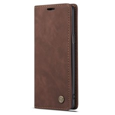 Magnetic Wallet Phone Case for Samsung S9 - Coffee