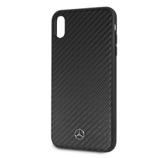 Mercedes - Dynamic PU Leather Hard Phone Case for iPhone XS MAX- Black