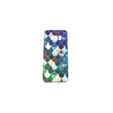 Mermaid Design Fish Scale Case for Samsung S8 - Blue