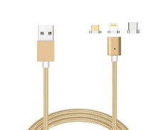 PowerUp USB A to Magnetic Connector - Gold