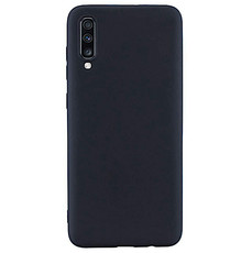 Protective Frost Gel Case Samsung Galaxy A70 - Black