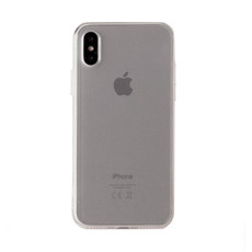 Protective Matte Gel Skin TPU Case for Apple iPhone X - White