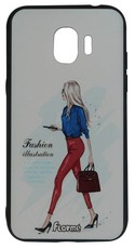 RedDevil Samsung Grand Prime Pro Protective Back Cover - Fashion Illu