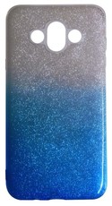 RedDevil Samsung J7 Duo Back Cover - Glitter Blue