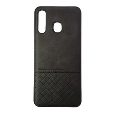 Samsung Galaxy A30 Suede Cover Black