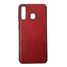 Samsung Galaxy A30 Suede Cover Burgundy