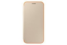 Samsung Galaxy A5 (2017) Flip Cover - Neon Gold