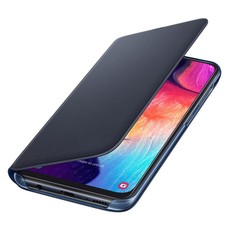 Samsung Galaxy A50 Wallet Cover - Black