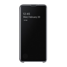 Samsung Galaxy S10 E Clear View Cover - Black