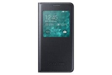 Samsung S View Cover for for Samsung Galaxy Alpha - Black