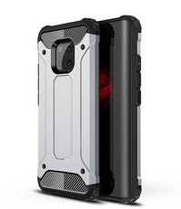 Shockproof Armor Case for Huawei Mate 20 Pro Silver