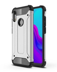 Shockproof Armor Case for Huawei Y6 2019 Silver