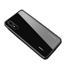 Shockproof Bumper Crystal Back Case for Huawei P20 - Black