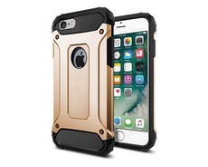 Shockproof Case for Apple iPhone 8 Plus - Gold