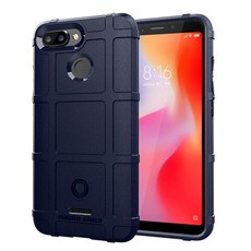 Shockproof Rugged Shield Case for Xiaomi Redmi 6 - Navy