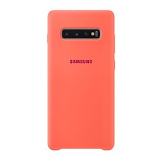 Silicone Cover for Samsung Galaxy S10 + Orange