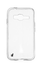 Superfly Soft Jacket Slim Cover for Samsung J1 Mini Prime - Clear