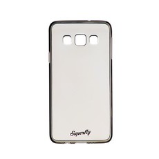 Superfly Soft Jacket Slim Samsung Galaxy A3 - Clear / Black