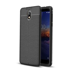 Ventilation Shockproof Rubber Case for Nokia 3.1 Black