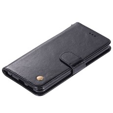 Vintage Faux Leather Flip Case for Xiaomi Note 8 Pro