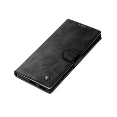 Vintage Faux Shockproof Case for Sony Xperia XA1 Ultra Black