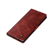 Vintage Faux Shockproof Case for Sony Xperia XA1 Ultra Brown