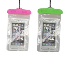 Waterproof Smartphone Pouch & Underwater Case Multicolour Double Pack