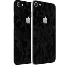 Wripwraps Black Camo Skin for iPhone 8 - Double Pack