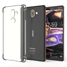 ZF Shockproof Clear Bumper Pouch for NOKIA 2.1