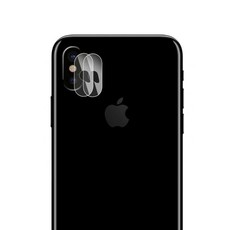 2 x ENKAY Tempered Glass Film For iPhone X/XS Camera Lens