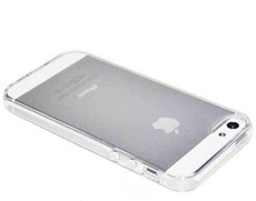 Apple iPhone 5 Compatible TPU Cover with Free Glass Protector