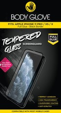 Body Glove Tempered Glass Screenguard for Apple iPhone X - Black