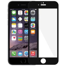 CellTime Full Tempered Glass Screen Guard for Apple iPhone 6 Black