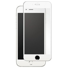 CellTime Full Tempered Glass Screen Guard for Apple iPhone 8 Plus White