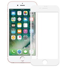 CellTime Full Tempered Glass Screen Guard for Apple iPhone 8 White