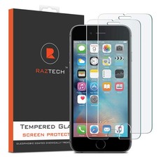 Raz Tech Tempered Glass for Apple iPhone 6 & 6S (Pack of 2)