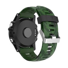 Killerdeals Silicone Strap for Fenix 3/3HR/5X - Camo Green & Black