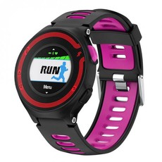 Killerdeals Silicone Strap for Garmin Forerunner - Black & Pink