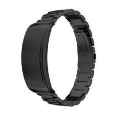 Killerdeals Stainless Steel Strap for Samsung Gear Fit2 R360 - Black